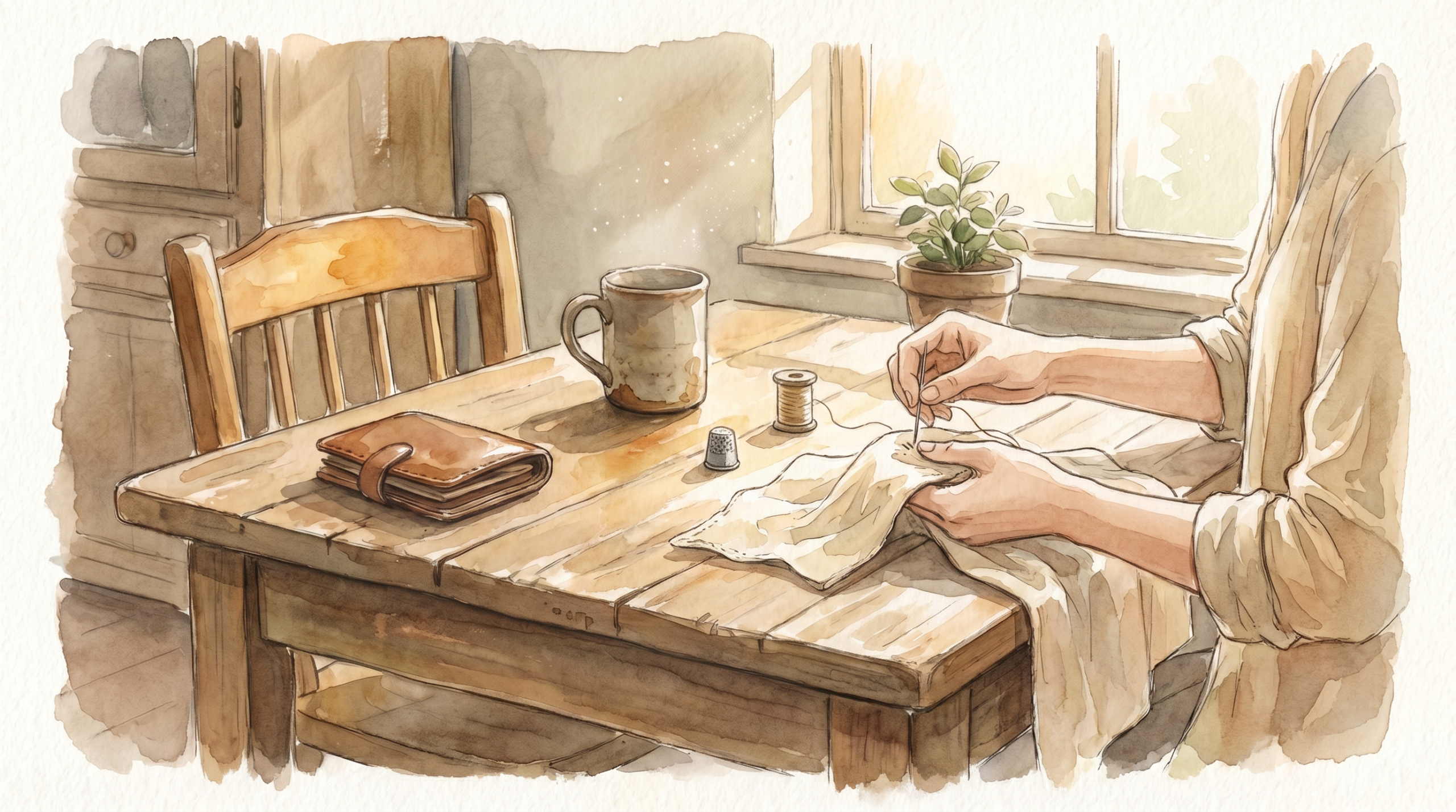 手を動かす静かな時間